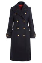Hilfiger Collection Hilfiger Collection Coat With Wool - Blue