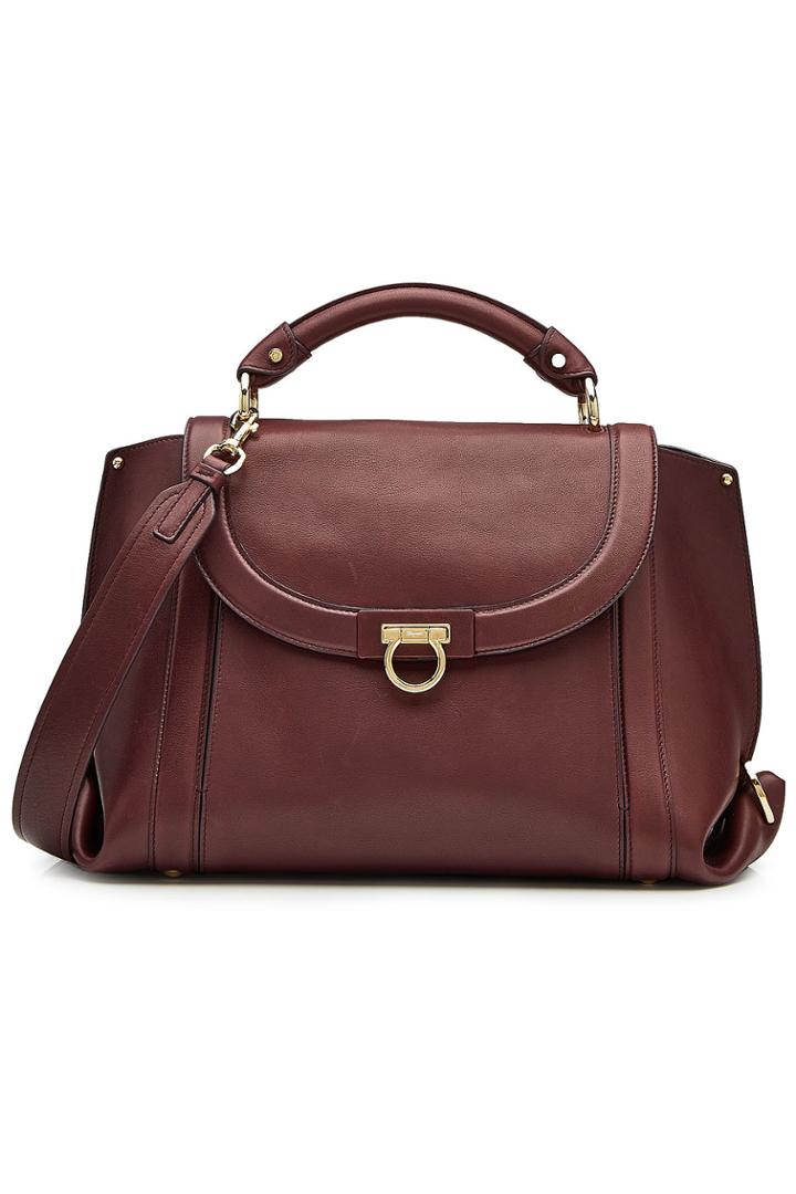 Salvatore Ferragamo Salvatore Ferragamo Soft Sofia Leather Tote