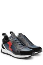 Fendi Fendi Sneakers With Leather And Suede