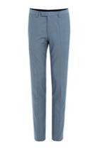 Hugo Hugo Wool Pants With Mohair - Blue