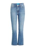 M I H M I H Cropped And Flared Jeans - Blue