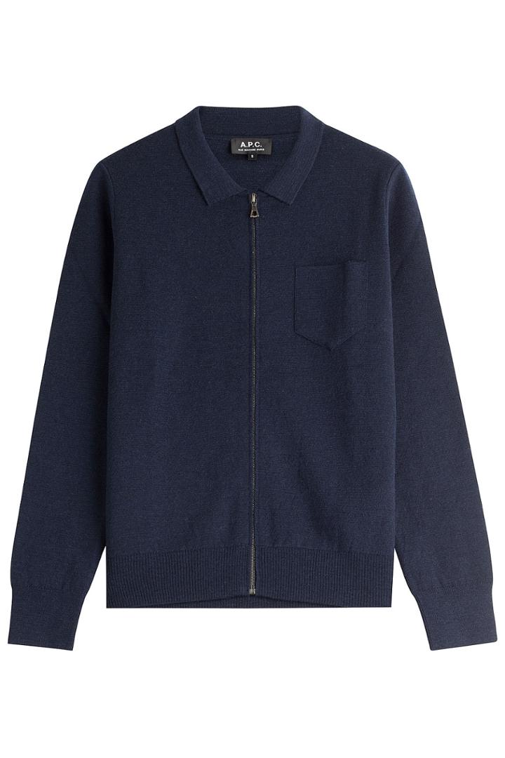 A.p.c. A.p.c. Wool Cardigan - Blue