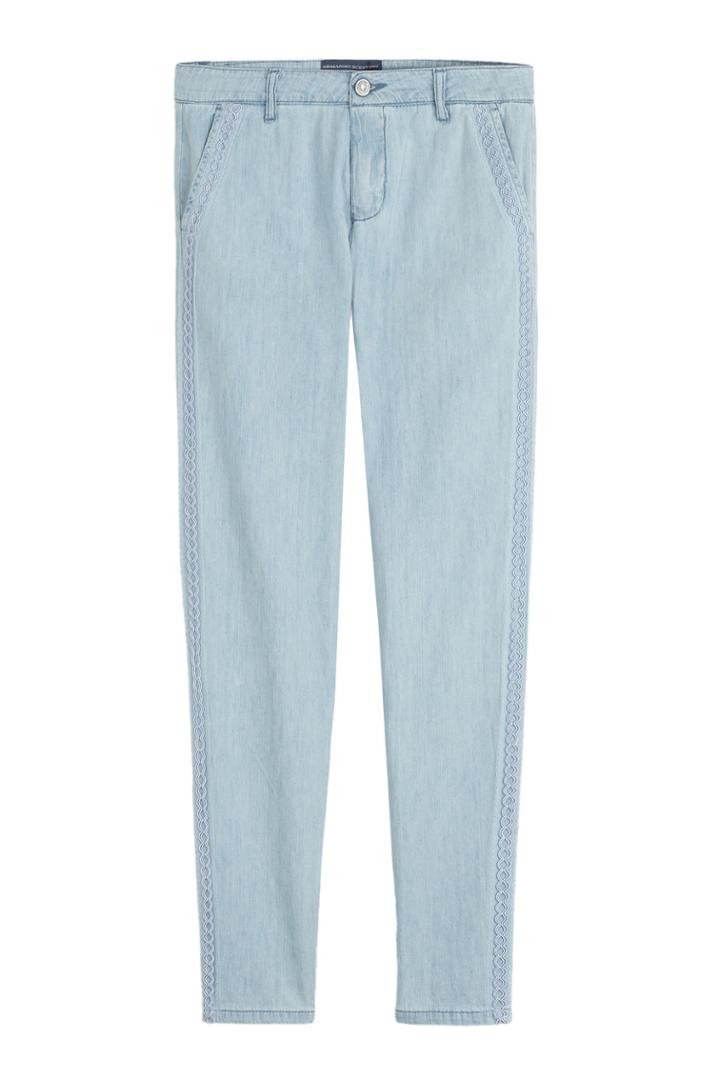 Ermanno Scervino Ermanno Scervino Denim Stretch Cotton Chinos - Blue