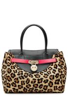 Hill & Friends Hill & Friends Happy Tote Leather And Calf Hair Tote