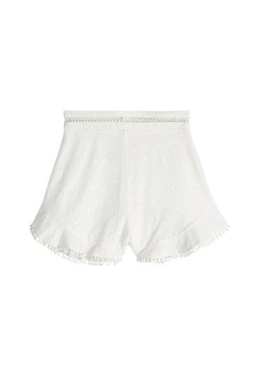 Zimmermann Zimmermann Lace Cotton Shorts