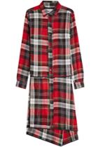Public School Public School Printed Asymmetric Dress With Wool