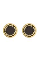 Marc Jacobs Marc Jacobs Logo Disc Earrings - Gold
