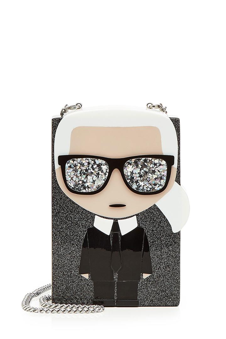 Karl Lagerfeld Karl Lagerfeld Clutch With Chain Strap