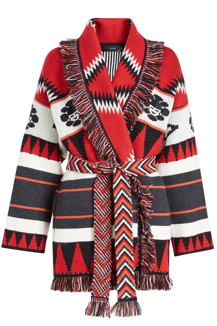 Alanui Alanui New Icon Cashmere Cardigan With Belt