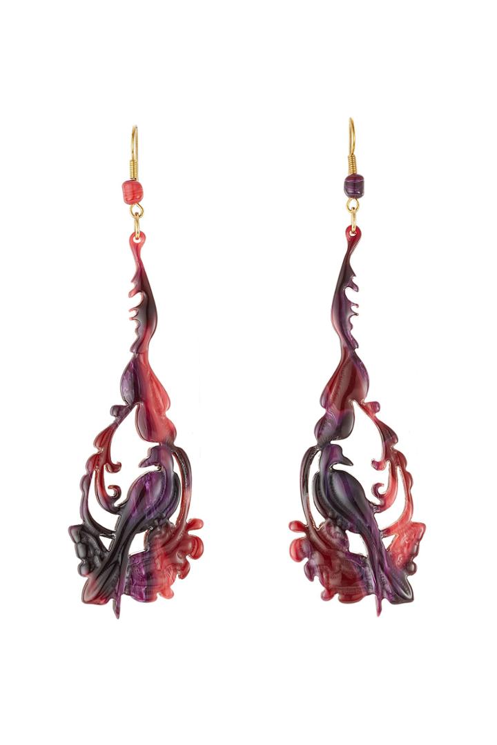 Alberta Ferretti Alberta Ferretti Earrings - Red