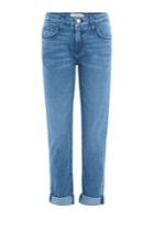 Current/elliott Current/elliott The Fling Cropped Jeans - Blue