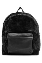 Amiri Amiri Fur Backpack With Leather
