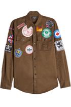 Dsquared2 Dsquared2 Cotton Shirt With Patches