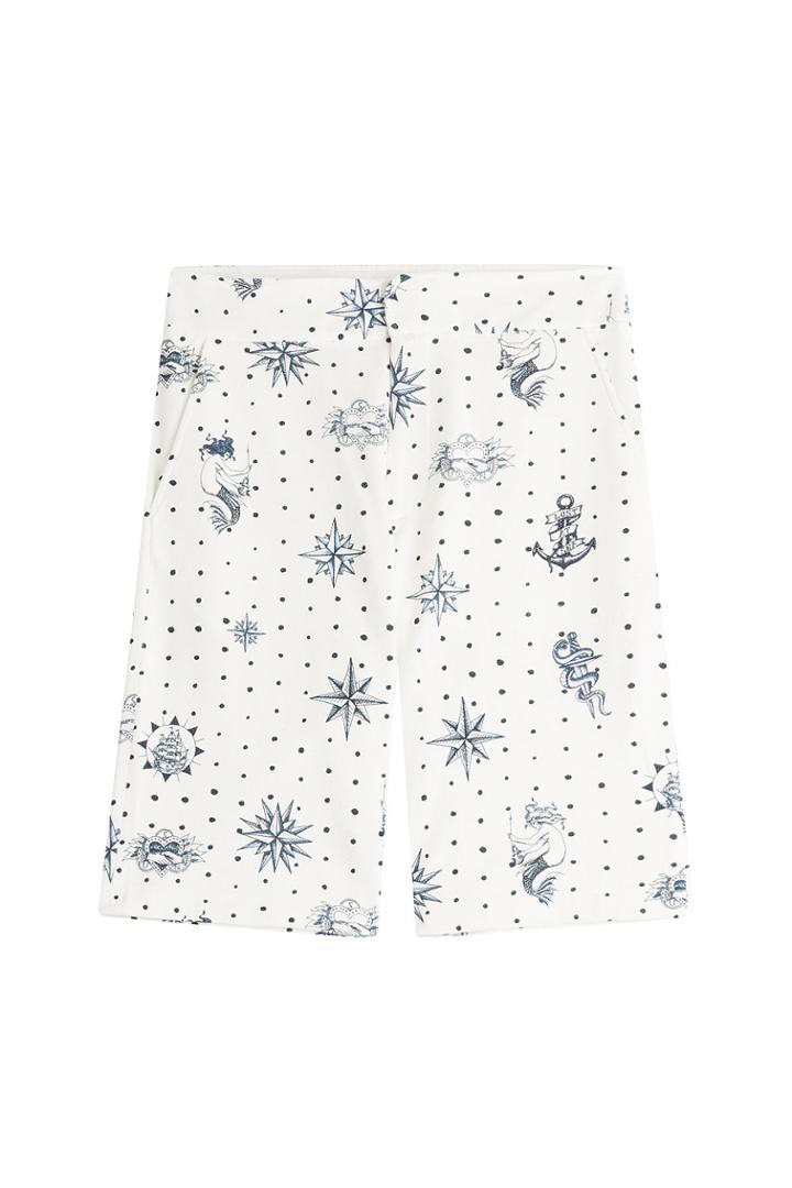 Alexander Mcqueen Alexander Mcqueen Printed Cotton Shorts - Multicolored