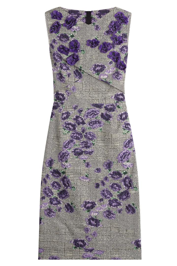 Jason Wu Jason Wu Sleeveless Dress With Floral Appliqué - Multicolored