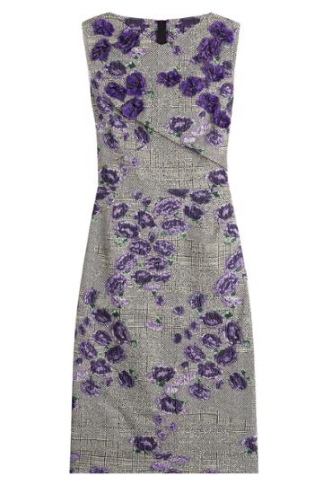 Jason Wu Jason Wu Sleeveless Dress With Floral Appliqué - Multicolored