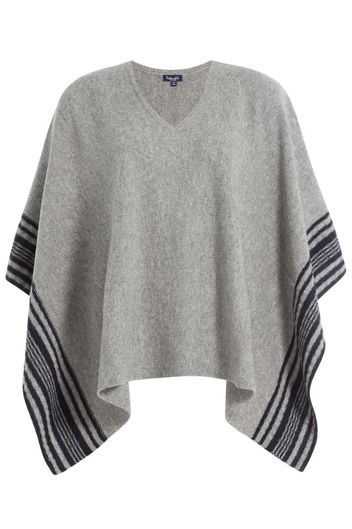 Splendid Splendid Wool-cashmere Poncho