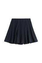 Steffen Schraut Steffen Schraut Essential Luxury Pleated Skirt - Blue