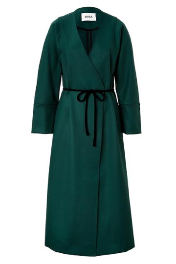 Issa Issa Wool Coat - Green