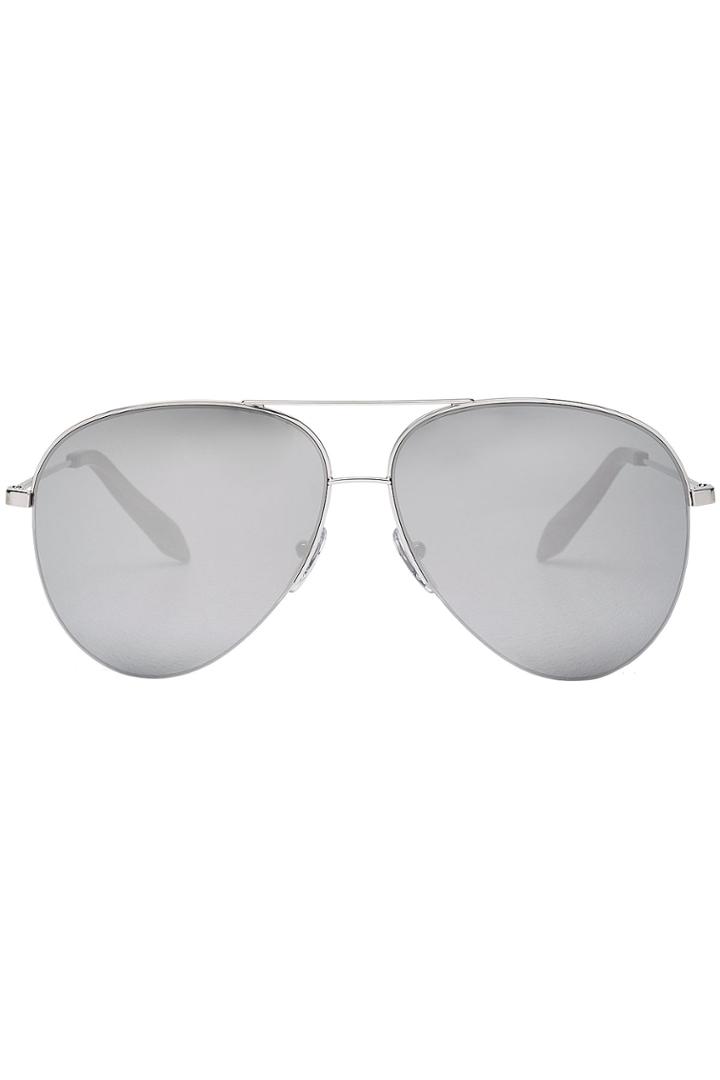 Victoria Beckham Victoria Beckham Classic Victoria Sunglasses - Silver
