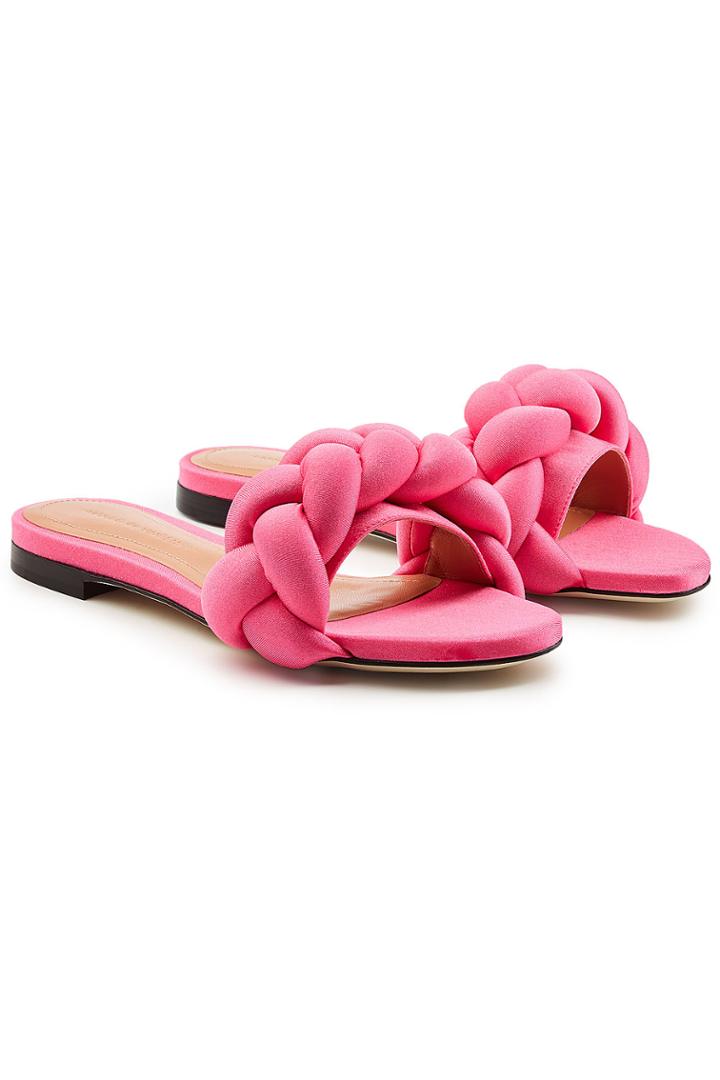 Marco De Vincenzo Marco De Vincenzo Braid Strap Slides