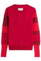 Maison Margiela Maison Margiela Wool Sweatshirt With Cotton - Red
