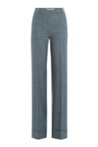 Philosophy Di Lorenzo Serafini Philosophy Di Lorenzo Serafini Wide Leg Cotton Pants - Blue