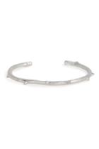 Aur Lie Bidermann Silver Rosebud Bracelet
