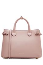 Burberry Shoes & Accessories Burberry Shoes & Accessories The Medium Banner Leather Tote - Rose