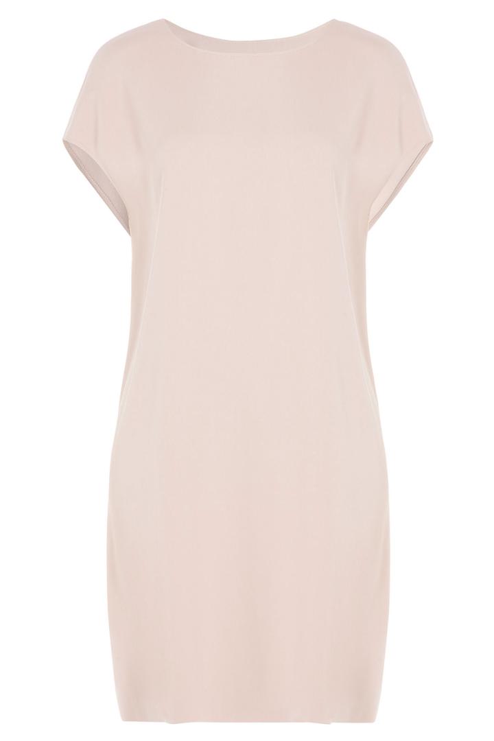 Agnona Agnona Color Block Dress - Beige
