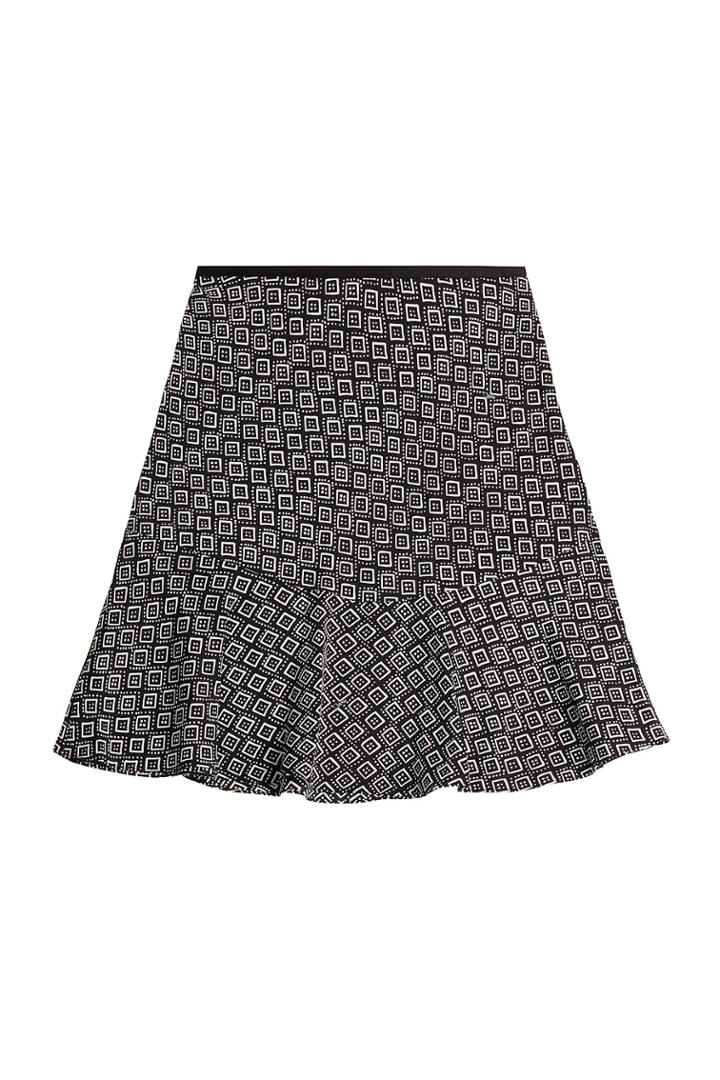 Diane Von Furstenberg Diane Von Furstenberg Printed Silk Skirt - Multicolor
