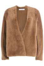 Inès & Maréchal Inès & Maréchal Lambskin Jacket - Camel