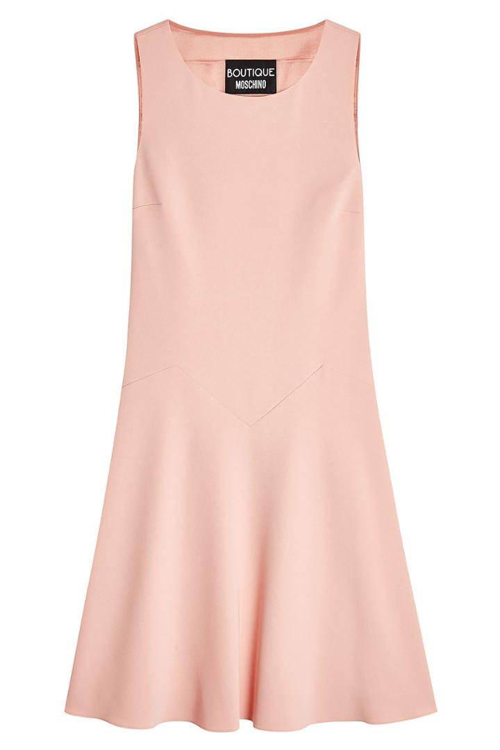 Boutique Moschino Boutique Moschino Crepe Dress - Magenta