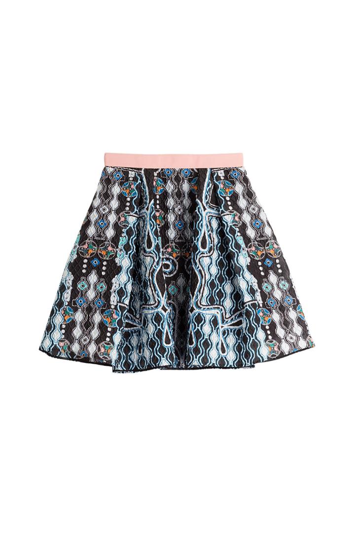 Peter Pilotto Peter Pilotto Printed Cloqué Skirt