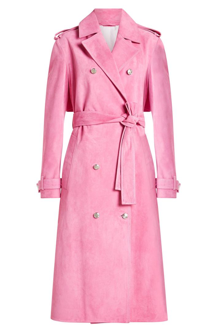 Calvin Klein 205w39nyc Calvin Klein 205w39nyc Suede Trench Coat