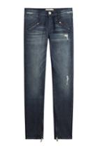 Current/elliott Current/elliott Skinny Jeans With Zippers - None