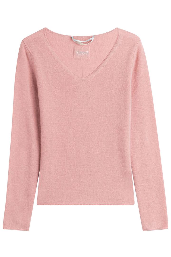 81 Hours 81 Hours Cocos Cashmere Pullover - Pink