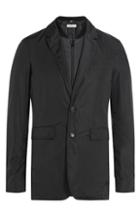 Burberry London Jacket With Leather-trimmed Vest