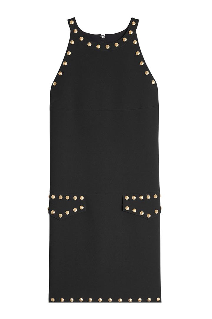 Moschino Moschino Stud Embellished Mini Dress