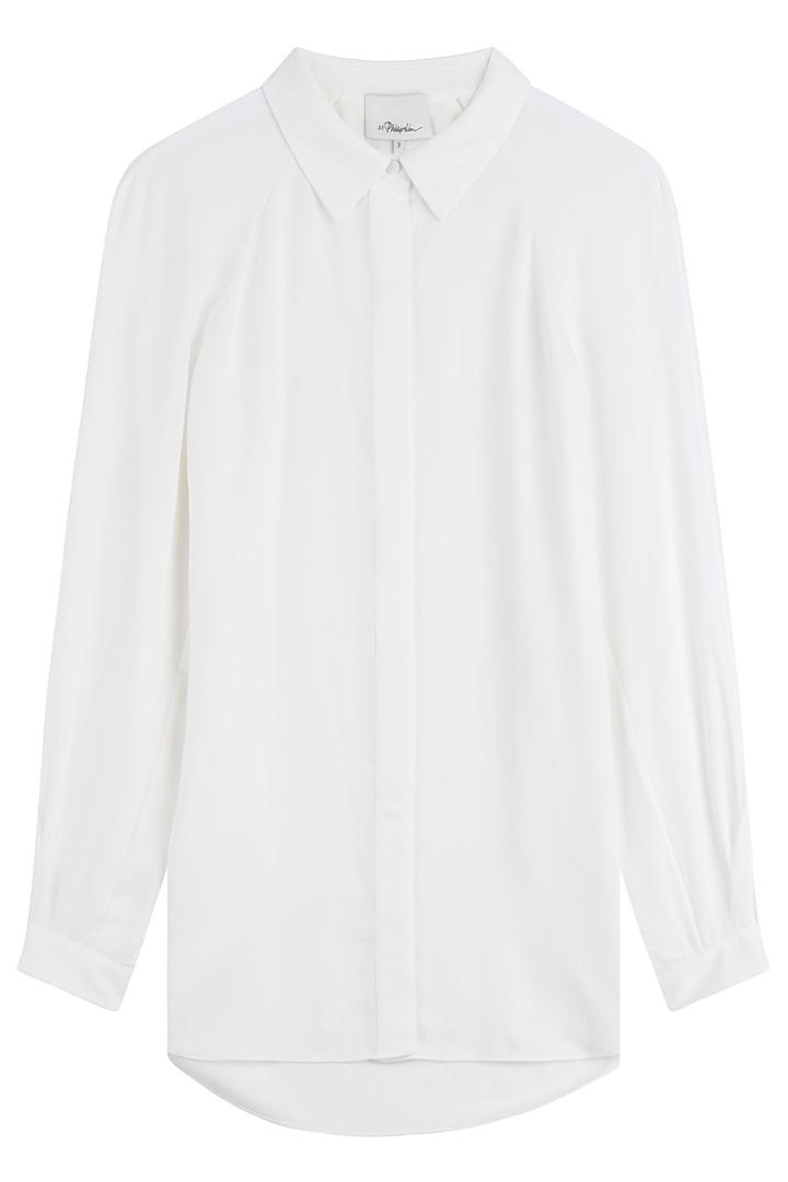 3.1 Phillip Lim 3.1 Phillip Lim Blouse With High-low Hem - White