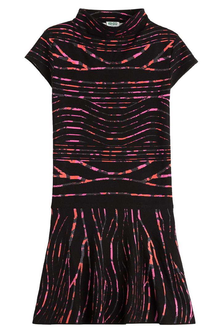 Kenzo Kenzo Printed A-line Dress - Multicolor