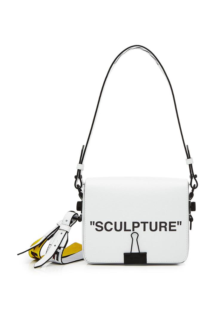 Off-white Off-white Sculpture Leather Shoulder Bag