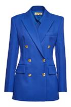 Escada Escada Double-breasted Blazer With Silk