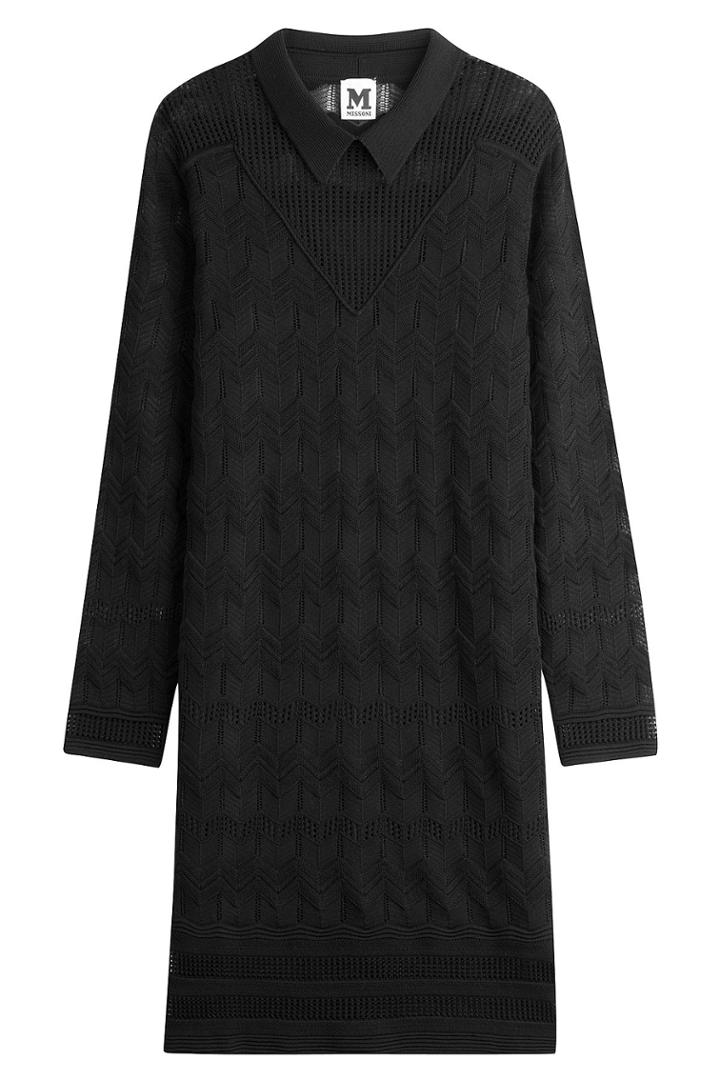 M Missoni M Missoni Wool-blend Dress - Black