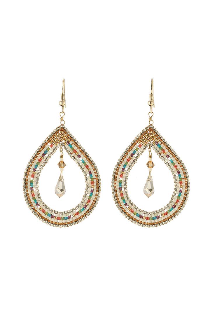 Mishky Mishky Bead Embellished Earrings - None