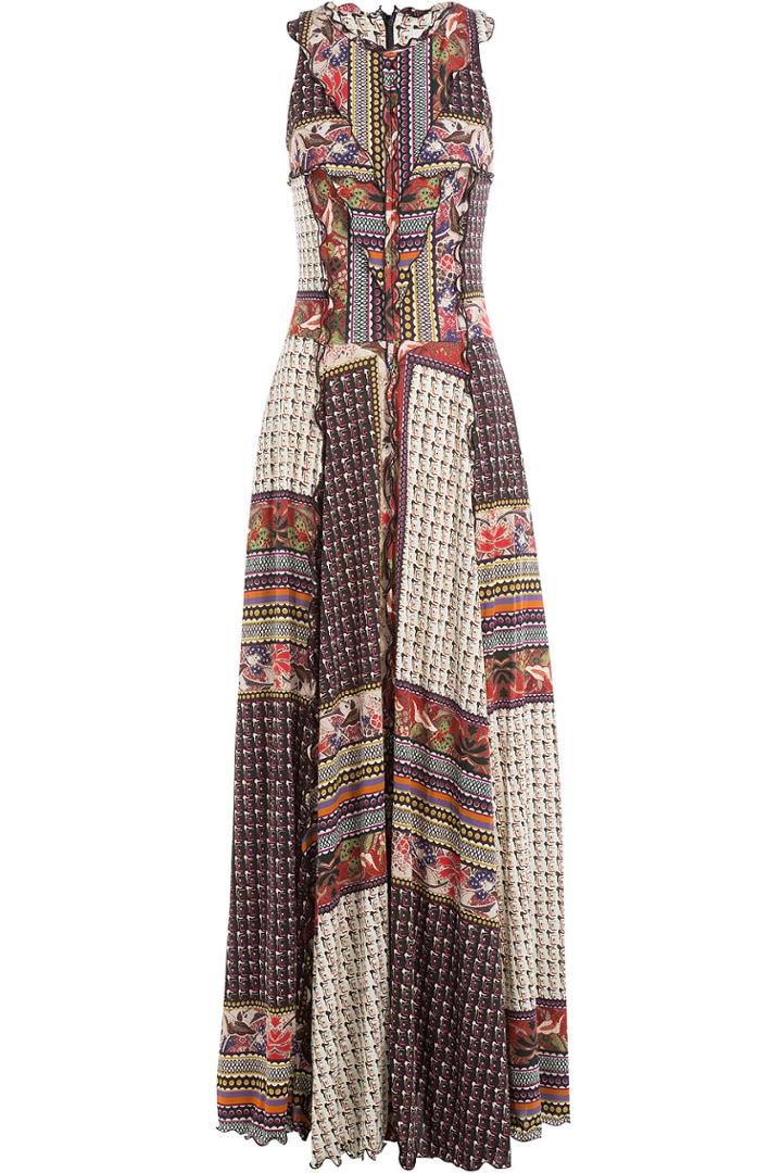 Etro Etro Printed Jersey Maxi Dress - Multicolor