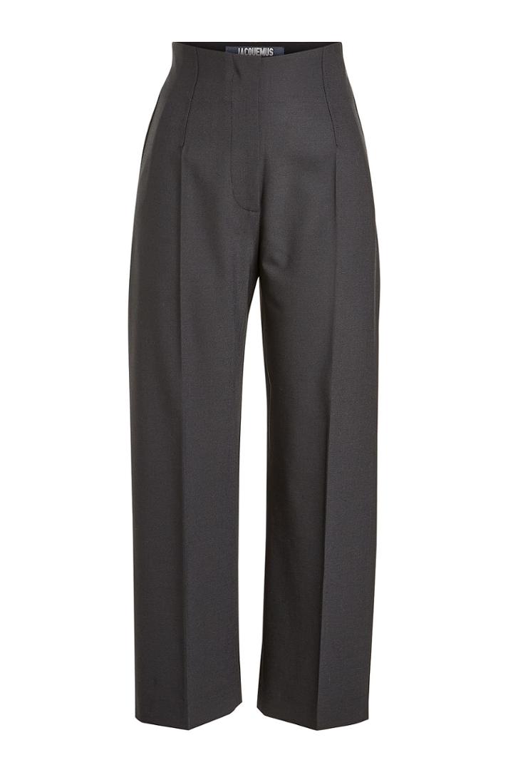 Jacquemus Jacquemus Droit Pants With Virgin Wool
