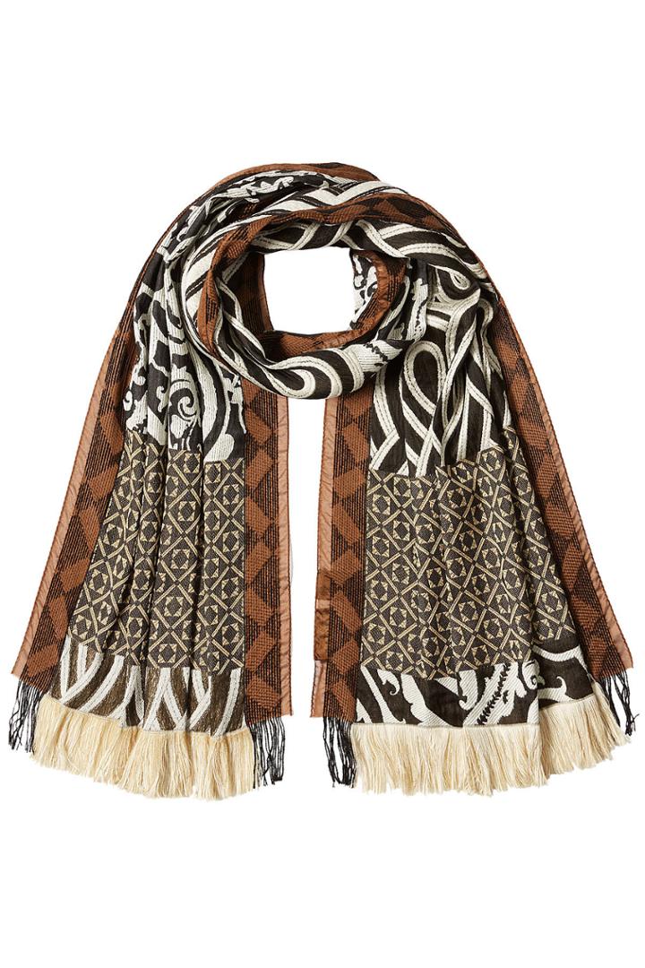 Etro Etro Fringed Scarf With Wool And Silk