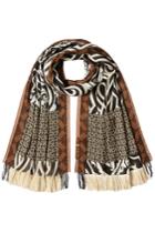 Etro Etro Fringed Scarf With Wool And Silk
