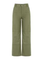 M I H Jeans M I H Jeans Cotton Wide Leg Culottes - Green